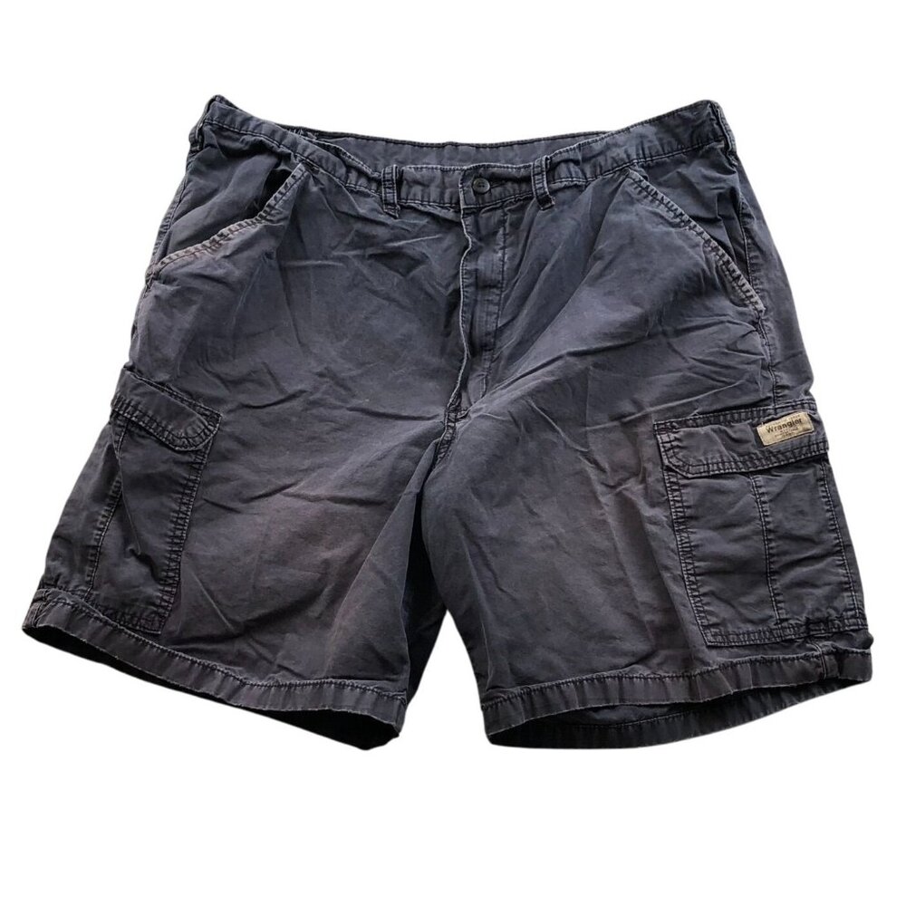 Wrangler Mens Cargo Shorts Size 40 Casual Relaxed Classic Summer Black